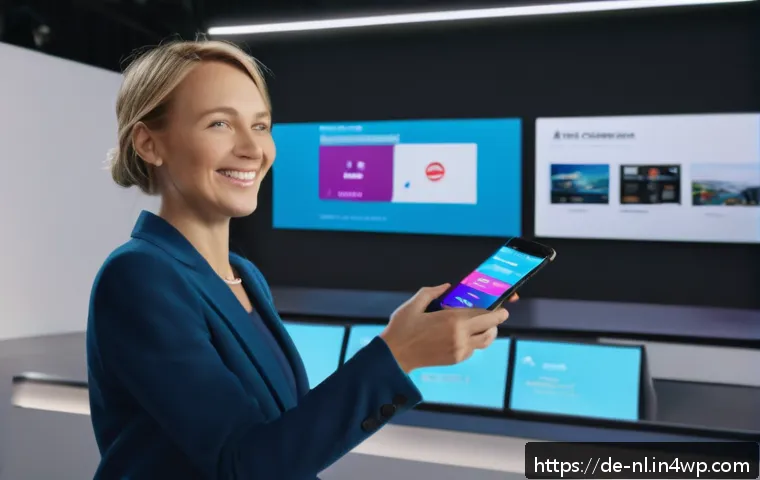 고객과의 연결 강화를 위한 라이브 커머스 - A vibrant live commerce streaming scene set in a modern, well-lit studio in Germany, featuring a fri...